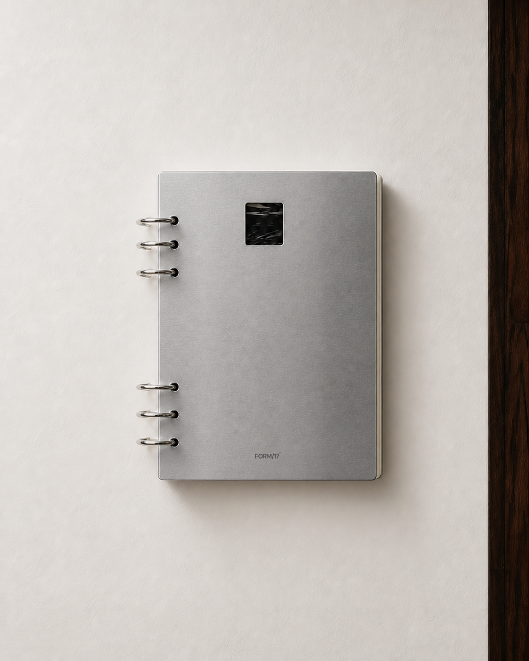 FORM/17 A5 Ring Planner against a neutral wall