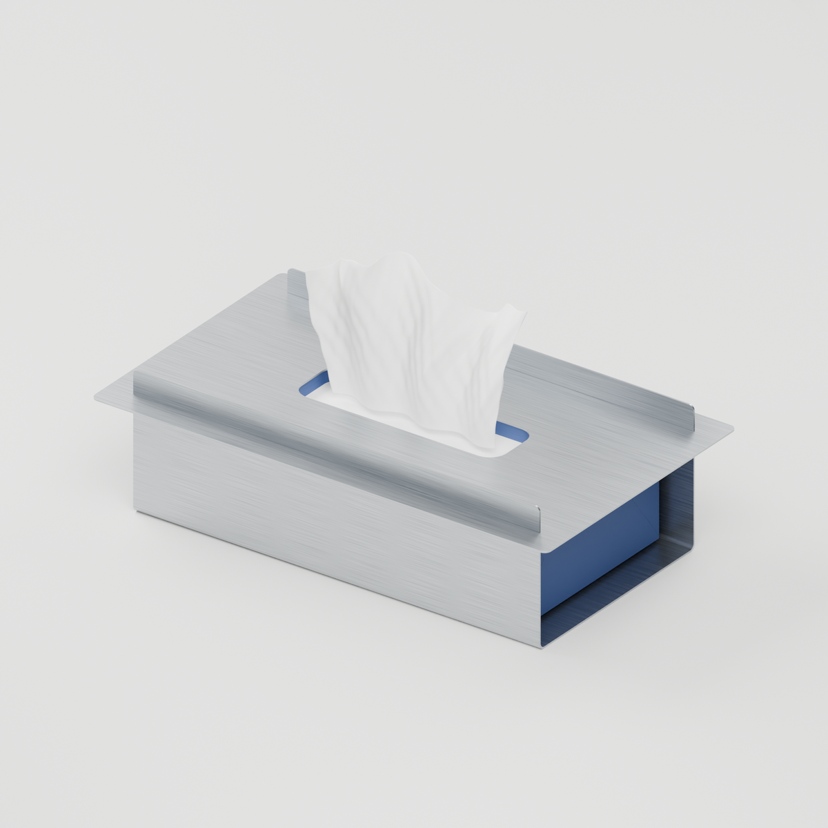 Opposite three-quarter studio view of the Fold Tissue Holder